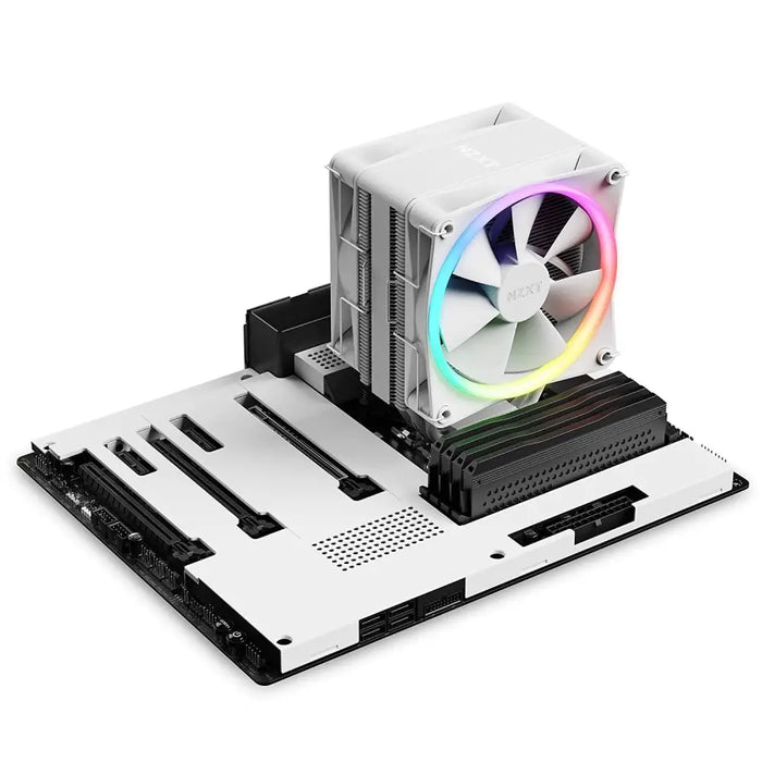 NZXT T120 RGB CPU Cooler - RC-TR120-W1 AMD/Intel - Охладители за процесори<<<Компютърни компоненти<<<ValiAPI&&&Компютър