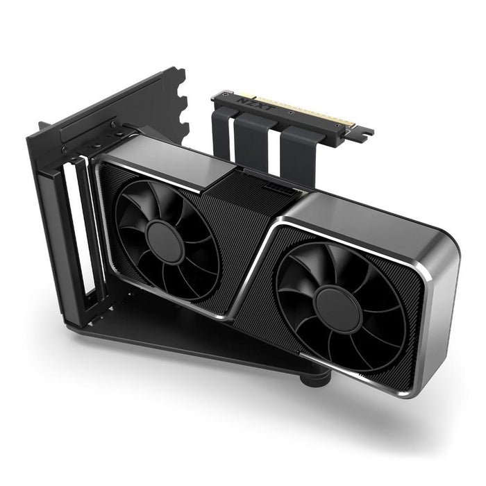 Bracket and cable NZXT H7 Vertical GPU Mounting Kit, for vertical mounting of a video card, Black