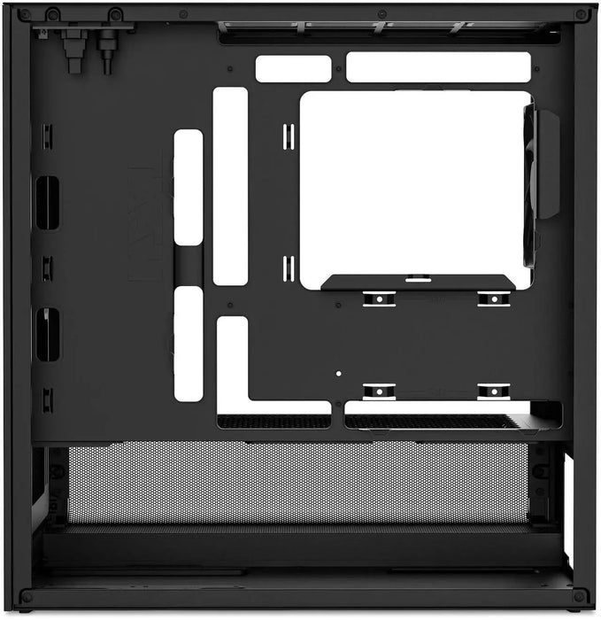 NZXT H3 Flow 2025 Micro-ATX Tower Case - Black