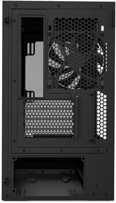 NZXT H3 Flow 2025 Micro-ATX Tower Case - Black