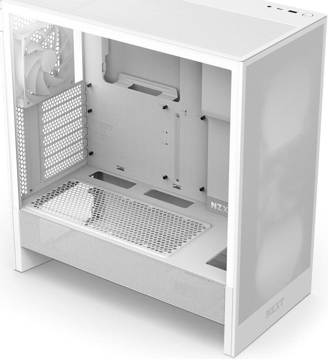 NZXT H5 Flow 2024 White Mid-Tower Case