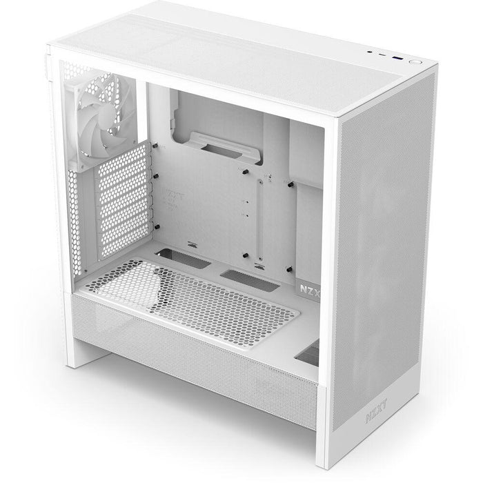 NZXT H5 Flow RGB 2024 White Mid-Tower Case