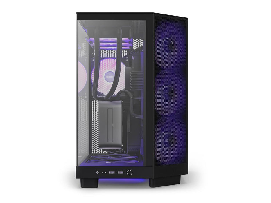 NZXT H6 Flow RGB Matte Black Case - Middle Tower