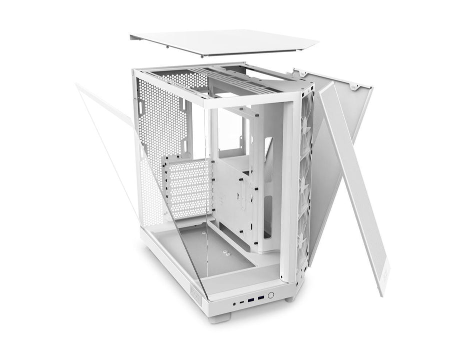NZXT H6 Flow Matte White Case - Middle Tower