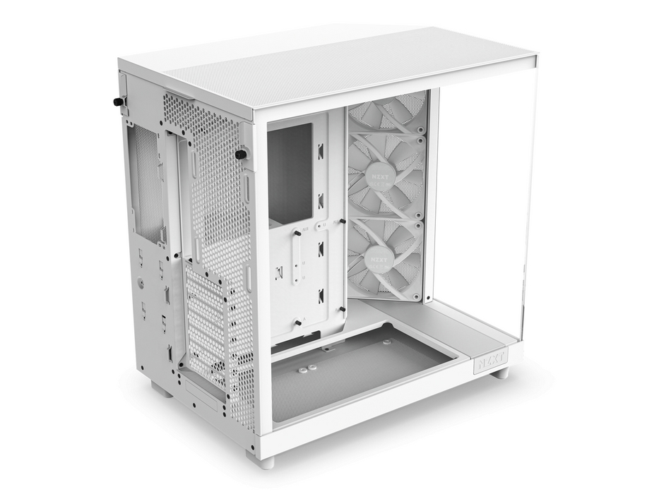NZXT H6 Flow RGB Matte White Case - Middle Tower