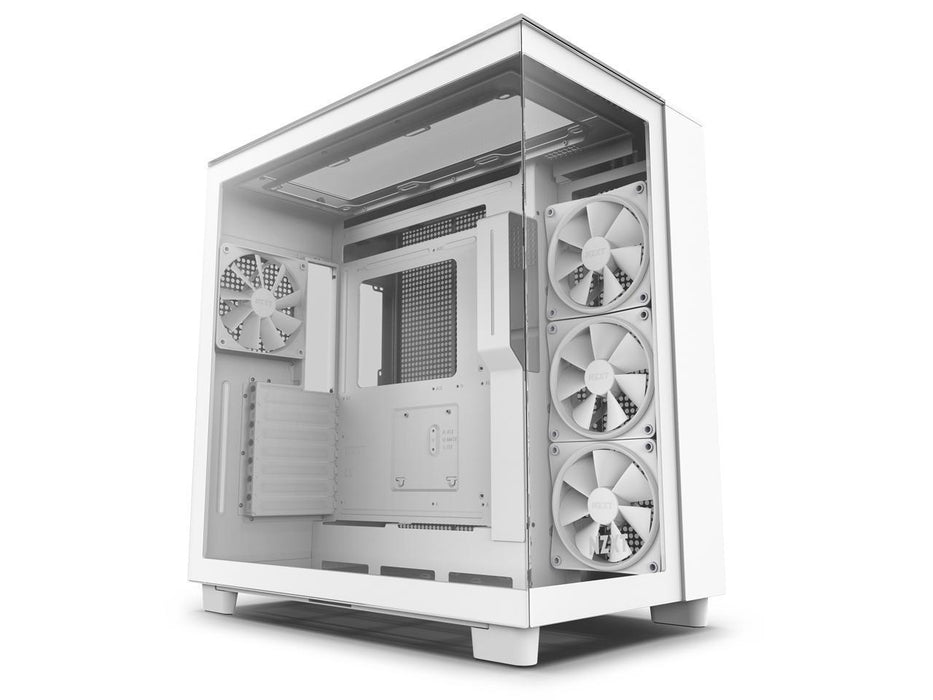NZXT H9 Elite Matte White Case