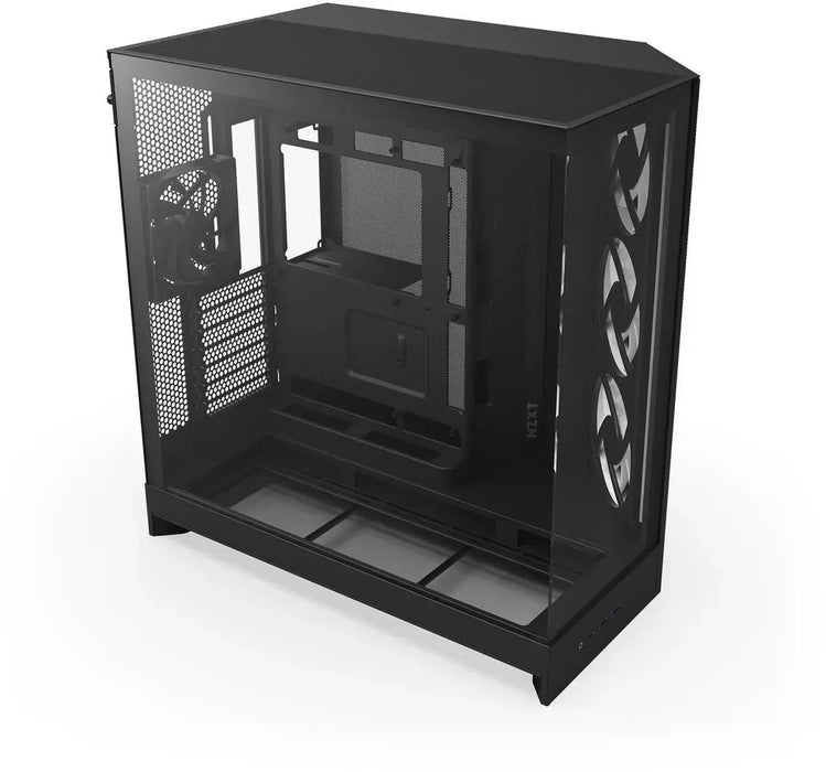 NZXT H9 Flow RGB Dual-Chamber Case - Black