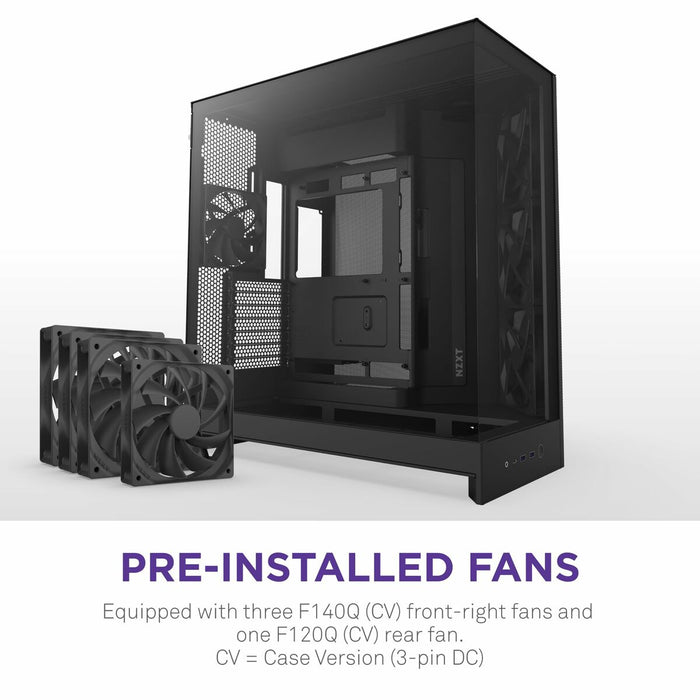 ATX Semi-tower Box NZXT CM-H92FB-01 Black