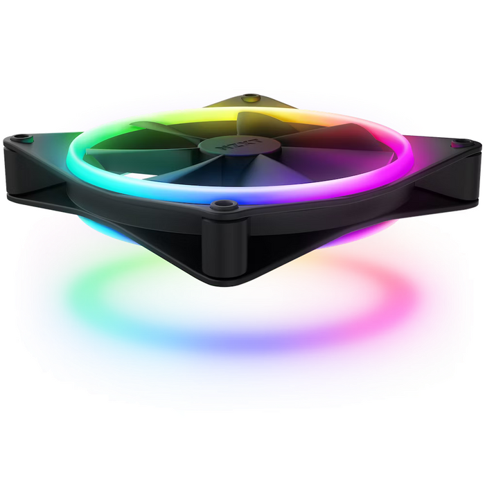 Set of fans NZXT F140 RGB Duo Black 2pcs, RGB Controller