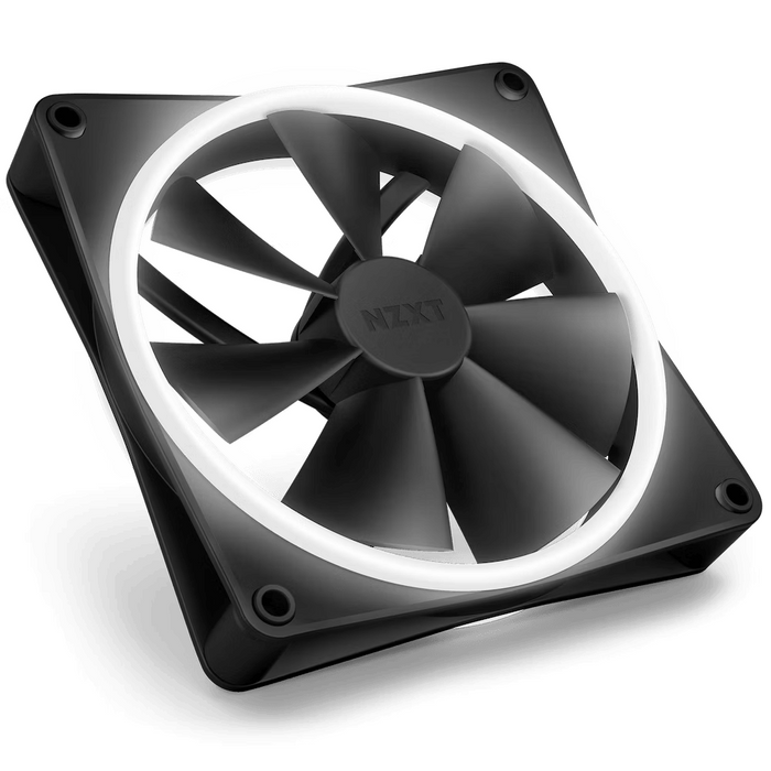 Set of fans NZXT F140 RGB Duo Black 2pcs, RGB Controller