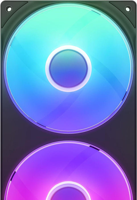 NZXT F240 Black RGB Core Fan Kit