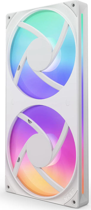 NZXT F280 White RGB Core Fan Kit