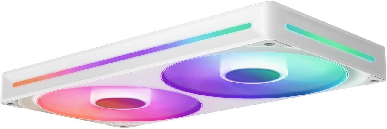 NZXT F280 White RGB Core Fan Kit