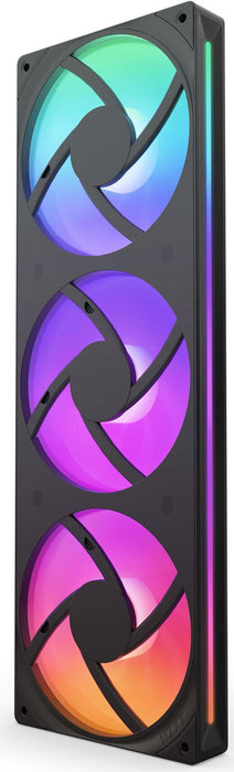 NZXT F360 Black RGB Core Fan Kit