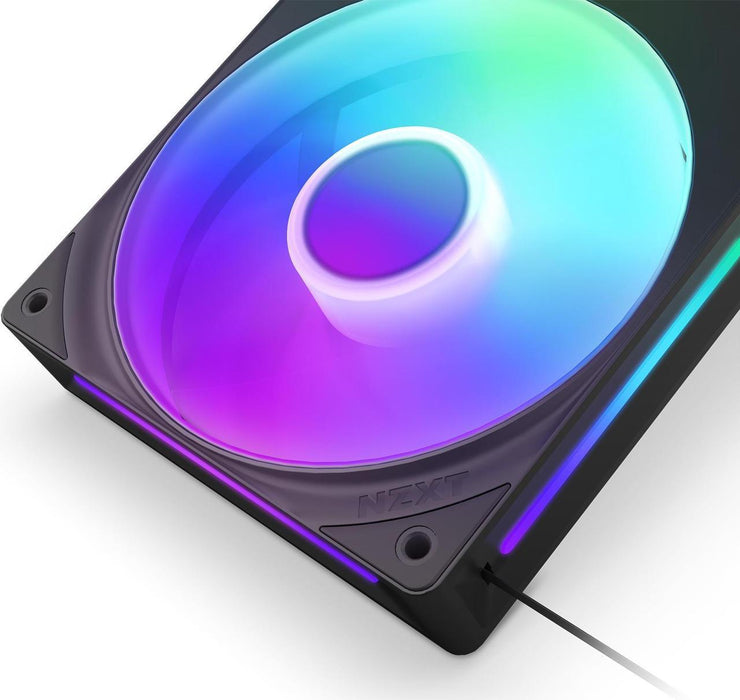 NZXT F360 Black RGB Core Fan Kit