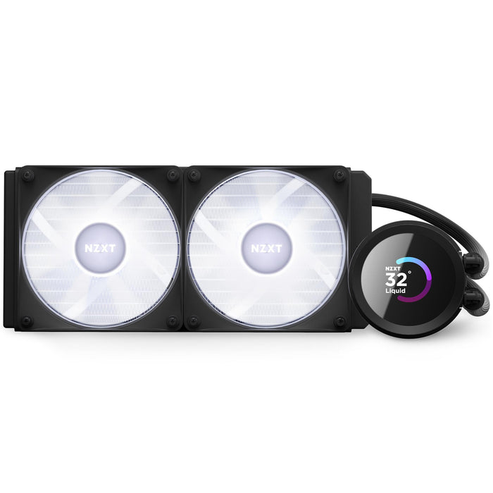 CPU Cooler NZXT Kraken 240 RGB Black, LCD Display