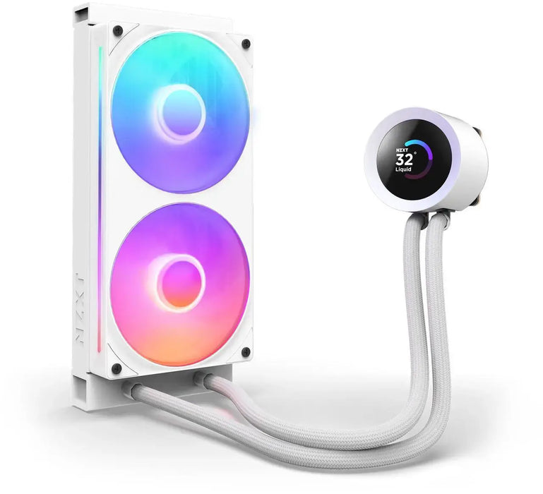 CPU Cooler NZXT Kraken Plus 240 RGB LCD Display - White