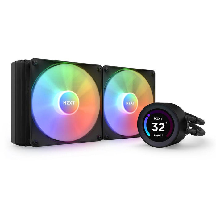 CPU Cooler NZXT Kraken Elite RGB 280 Black, Customizable LCD Display