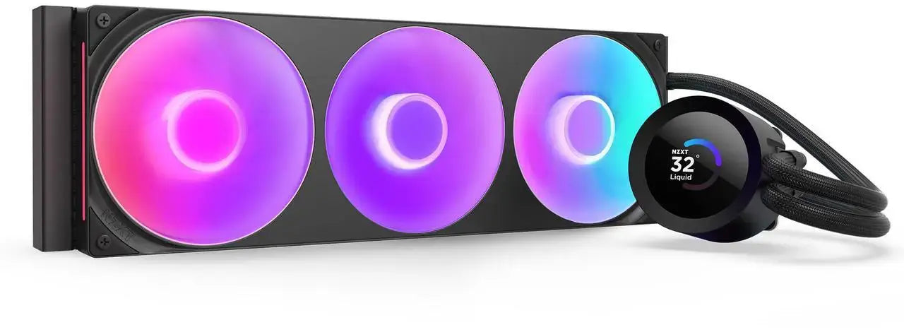 CPU Cooler NZXT Kraken Plus 360 RGB LCD Display - Black