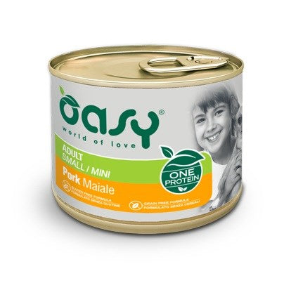 OASY One Protein Adult Small/Mini Pork - wet dog food - 200g