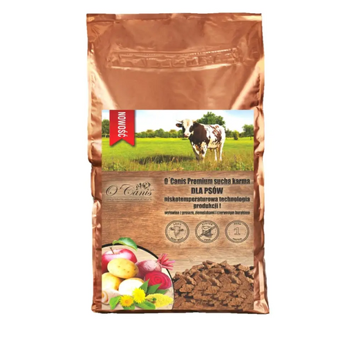 O’CANIS Beef with millet potatoes and red beet - dry dog food - 6kg - Dry foodDLP-KAS<<<For the dogDLP<<<ActionPL