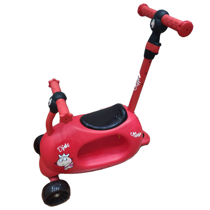 OCIE Multifunctional Ride-On Car / Scooter 4 in 1 Juan Red
