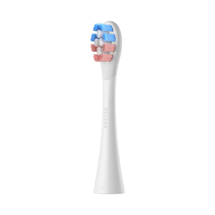 Set of 2 replacement heads for electric toothbrush Oclean Delicate Care Brush Head, Soft, For children,