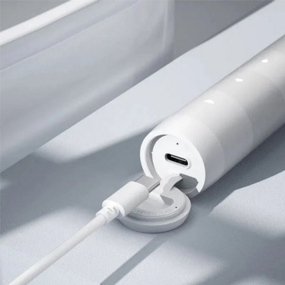 Electric toothbrush Oclean Flow S, 1.85W, 76000 rpm, 5 modes, Timer, Type-C, Antibacterial surface, White