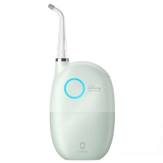 Oclean AirPump A10 dental irrigator, 3 modes, 2 nozzles, 40 days autonomy, IPX7, Green