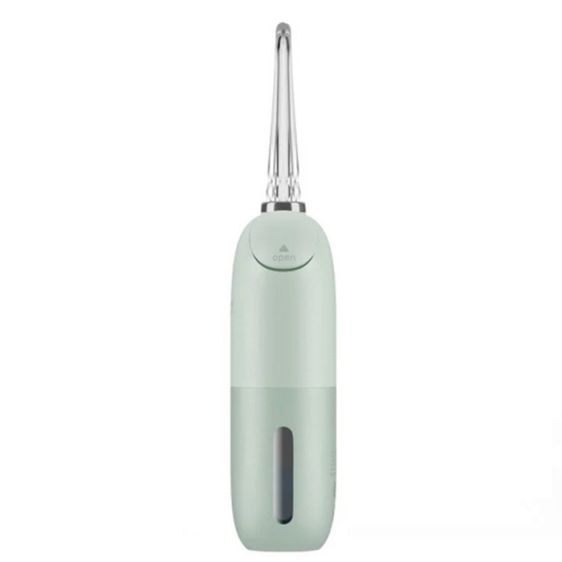 Oclean AirPump A10 dental irrigator, 3 modes, 2 nozzles, 40 days autonomy, IPX7, Green