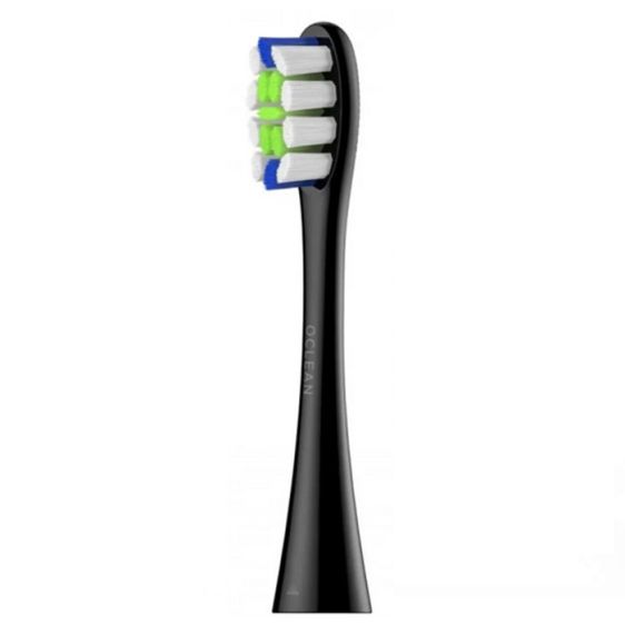 Set of 2 replacement heads for electric toothbrush Oclean Professional Clean Brush Head, Hard, Black