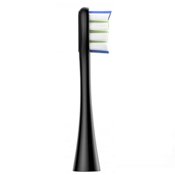 Set of 2 replacement heads for electric toothbrush Oclean Professional Clean Brush Head, Hard, Black