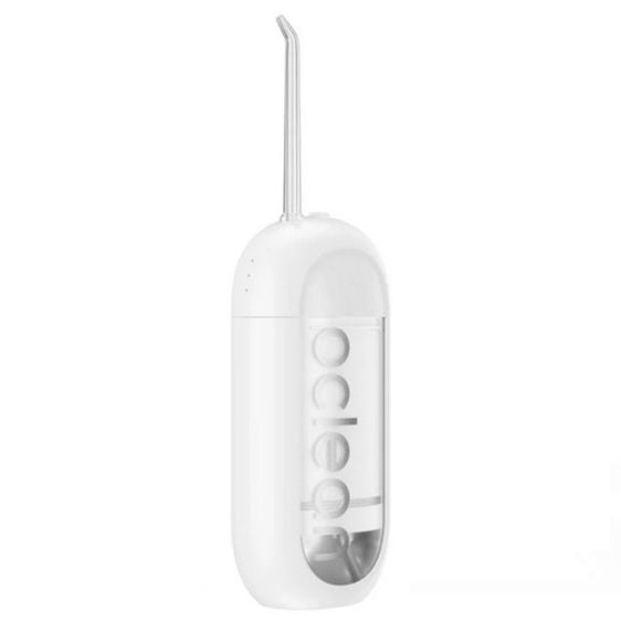 Oclean W10 Lite Dental Water Jet, 3 Modes, 2 Nozzles, 1200 Pulses Per Minute, Up to 140 PSI, White