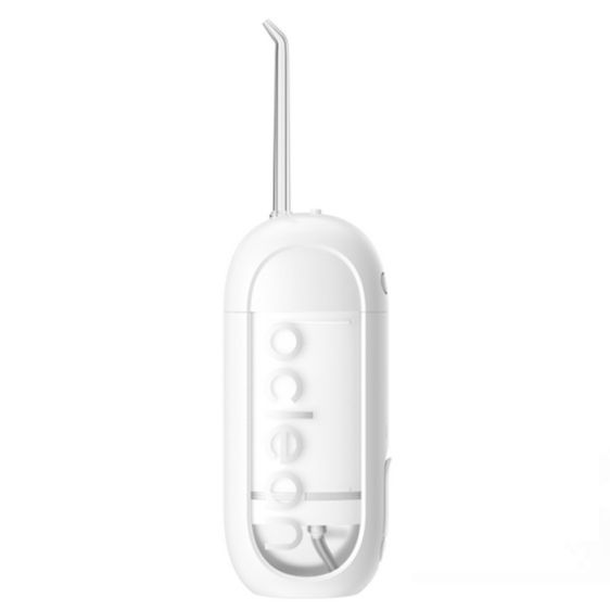 Oclean W10 Lite Dental Water Jet, 3 Modes, 2 Nozzles, 1200 Pulses Per Minute, Up to 140 PSI, White