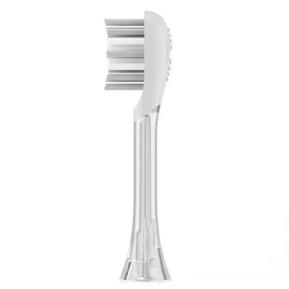Set of 2 replacement toothbrush heads for Oclean Easy Clean P1K3, Hard, Silver