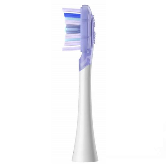 Set of 2 replacement heads for Oclean Ultra White electric toothbrush, Hard, White