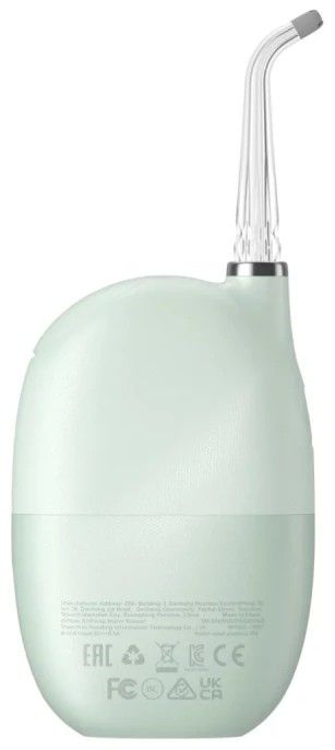 Oclean AirPump A10 dental irrigator, 3 modes, 2 nozzles, 40 days autonomy, IPX7, Green