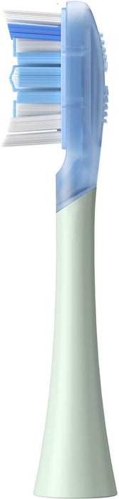 Set of 2 replacement heads for electric toothbrush Oclean Ultra Clean Brush Head, Hard, Green