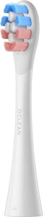Set of 6 replacement heads for Oclean Delicate Care Electric Toothbrush, Soft, White