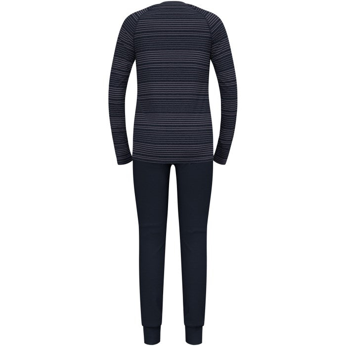 Bielizna termoaktywna - zestaw Odlo Set ACTIVE WARM Special Set roz. M Granatowa