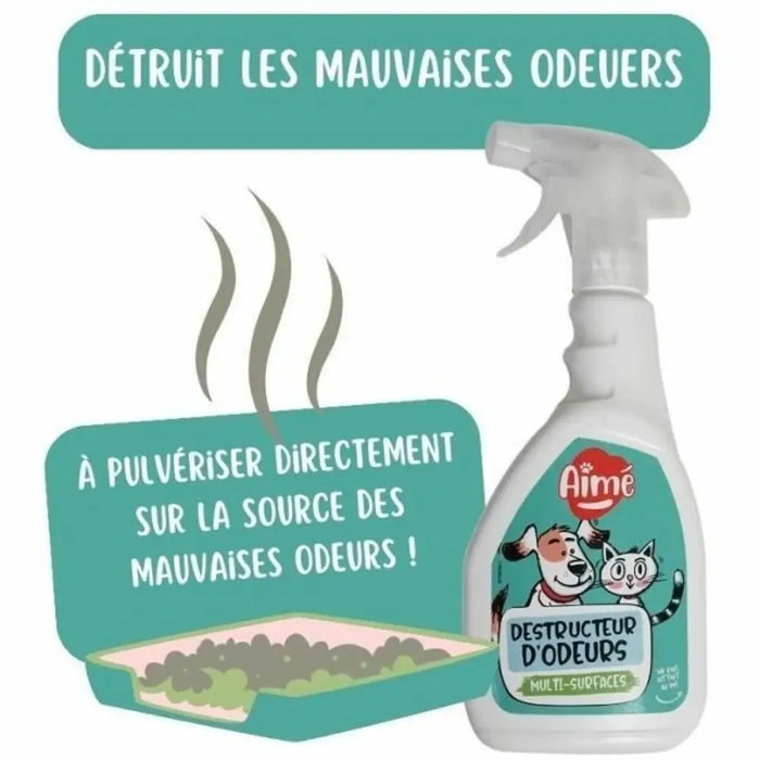 Odour eliminator Aimé 500 ml - Домашни Животни<<<Дом Градина<<<BigBuy&&&Здраве и хигиена<<<Домашни Животни<<<Дом