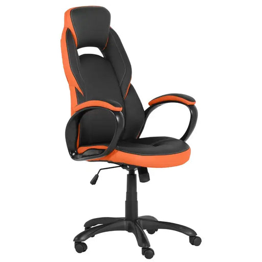 OFFICE CHAIR CARMEN 7511 BLACK - ORANGE - Офис столове<<<Мебели и обков<<<Мебели и интериор<<<Praktiker