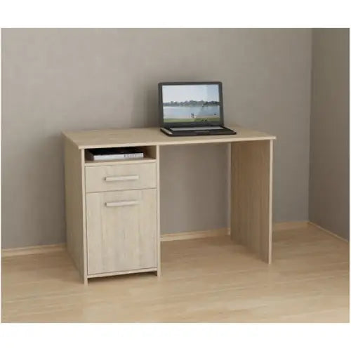 OFFICE DESK EKO E20 110X75X60 CM. SONOMA OAK - Бюра<<<Мебели и обков<<<Мебели и интериор<<<Praktiker