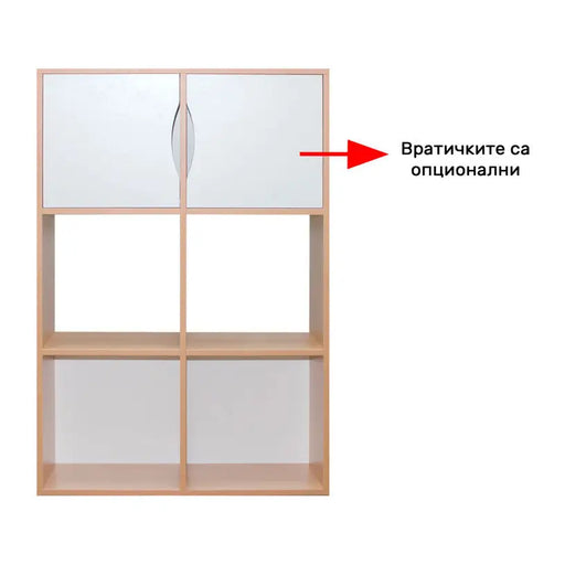OFFICE SHELF ALPI TONI H3B2 BEECH - Етажерки и рафтове<<<Мебели и обков<<<Мебели и интериор<<<Praktiker