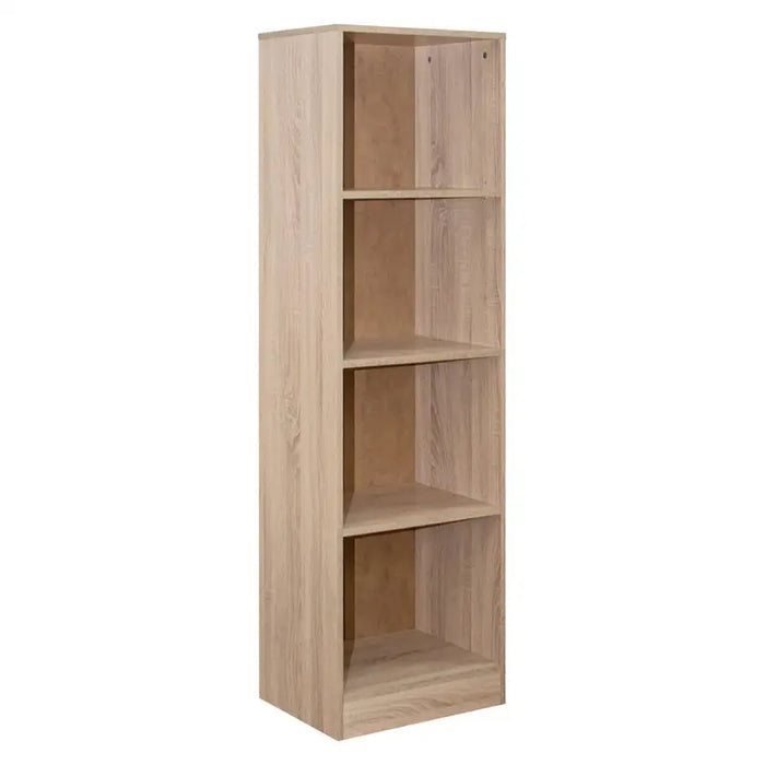 OFFICE SHELF WITH 4 SHELVES EKO E2 44X150X34 CM. SONOMA OAK - Етажерки и рафтове<<<Мебели и обков<<<Мебели и