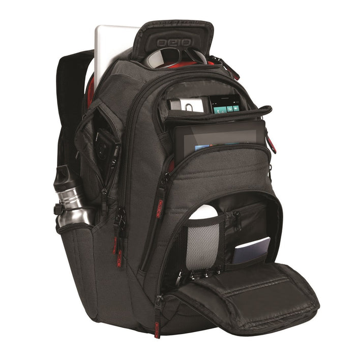 OGIO BACKPACK RENEGADE RSS BLACK PINDOT P/N: 111071_317