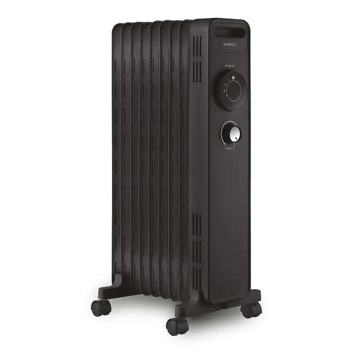 Oil cooler Kumtel KUM-1225S Black - Радиатори<<<Отоплителни уреди<<<Климатици бойлери и отопление<<<ZoraSite