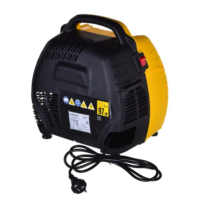 Oil-free compressor AIR KIT OL 1,1KW 8 BAR STANLEY - CompressorsNAK-KOM<<<Cordless toolsNAK<<<ActionPL