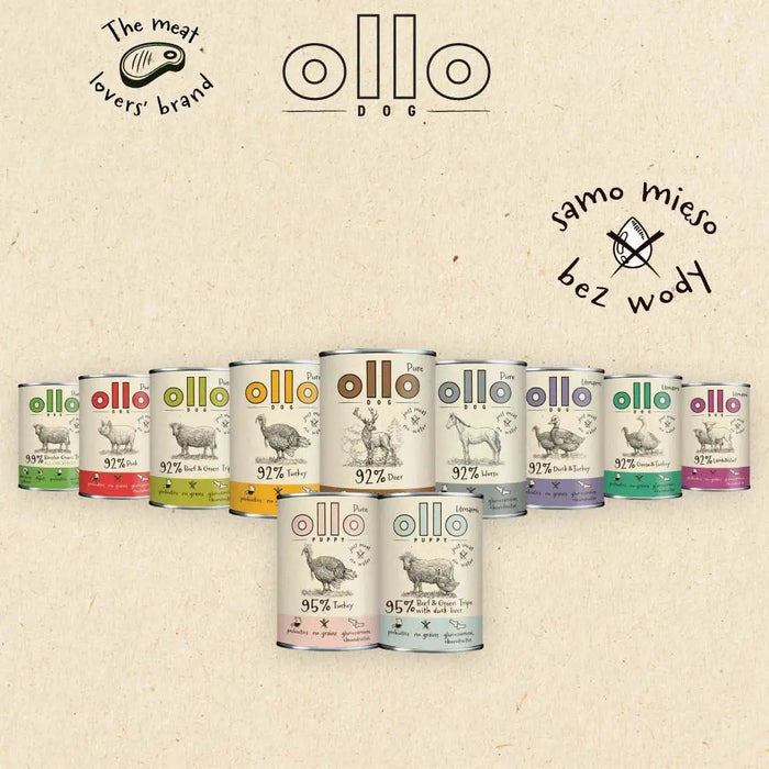 OLLO Pure Beef and Green tripe - wet dog food - 400g - Wet foodDLP-KAM<<<For the dogDLP<<<ActionPL