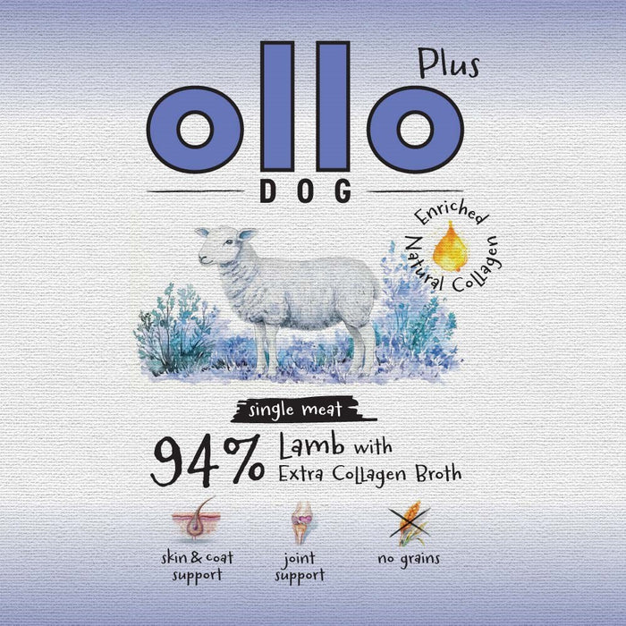 OLLO Plus Collagen Lamb - wet dog food - 400g